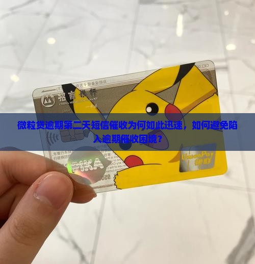 微粒贷逾期第二天短信催收为何如此迅速，如何避免陷入逾期催收困境？