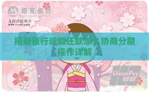 招商银行逾期还款怎么协商分期操作详解