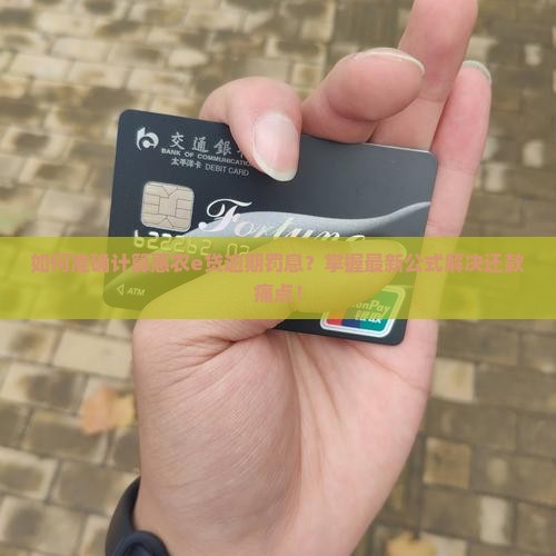 如何准确计算惠农e贷逾期罚息？掌握最新公式解决还款痛点！
