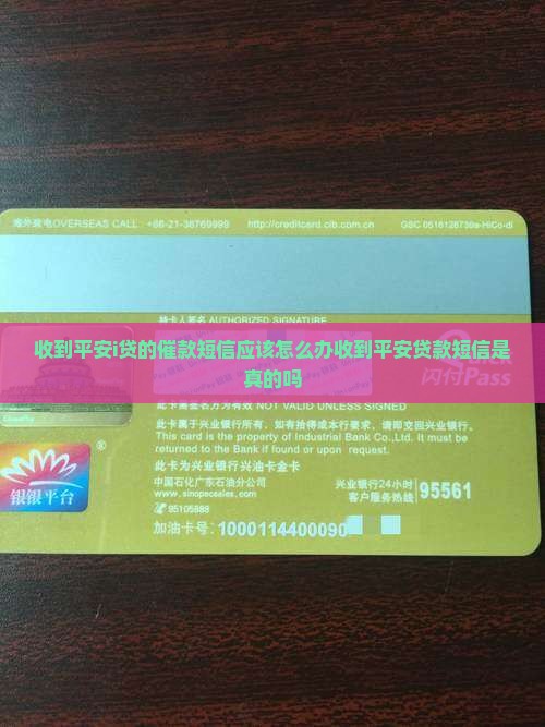 收到平安i贷的催款短信应该怎么办收到平安贷款短信是真的吗