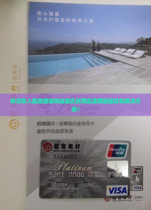 有没有人因美团借钱逾期还款而遭遇哪些困扰和解决方案？