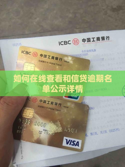 如何在线查看和信贷逾期名单公示详情