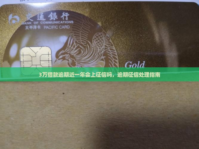 3万借款逾期近一年会上征信吗，逾期征信处理指南