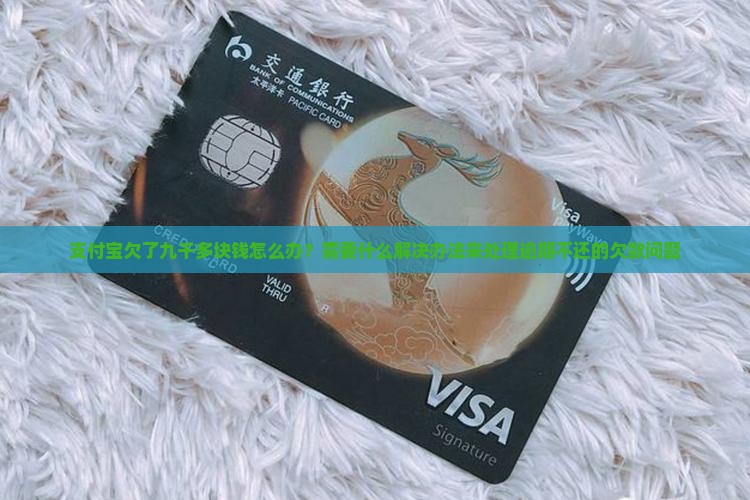 支付宝欠了九千多块钱怎么办？需要什么解决办法来处理逾期不还的欠款问题