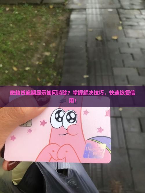 微粒贷逾期显示如何消除？掌握解决技巧，快速恢复信用！