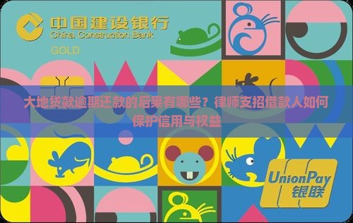 大地贷款逾期还款的后果有哪些？律师支招借款人如何保护信用与权益