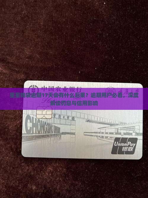 星星钱袋逾期17天会有什么后果？逾期用户必看，深度解读罚息与信用影响