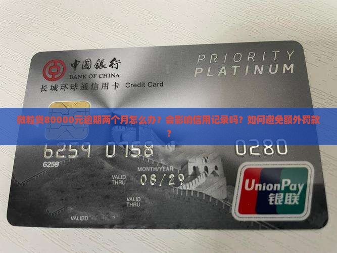 微粒贷80000元逾期两个月怎么办？会影响信用记录吗？如何避免额外罚款？