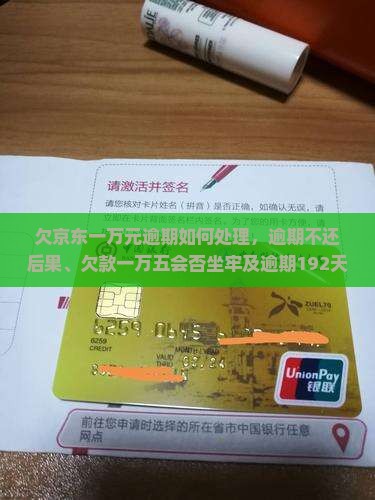 欠京东一万元逾期如何处理，逾期不还后果、欠款一万五会否坐牢及逾期192天上门追讨问题解析