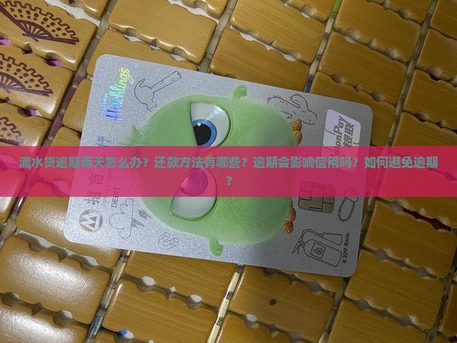 滴水贷逾期两天怎么办？还款方法有哪些？逾期会影响信用吗？如何避免逾期？