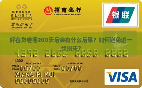 好客贷逾期200天后会有什么后果？如何避免进一步损失？