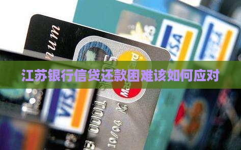 江苏银行信贷还款困难该如何应对