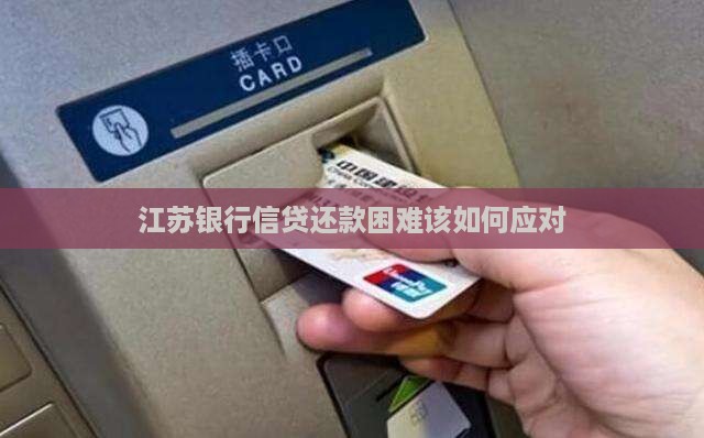 江苏银行信贷还款困难该如何应对