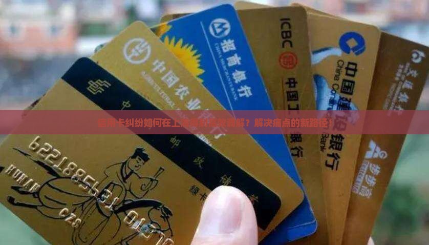 信用卡纠纷如何在上海得到高效调解？解决痛点的新路径！