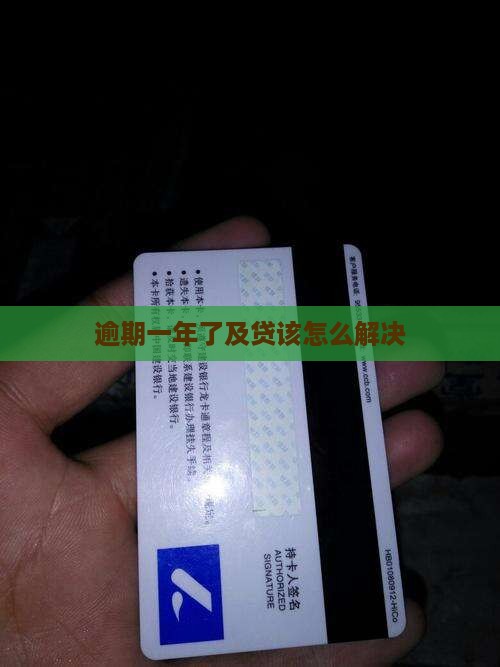 逾期一年了及贷该怎么解决