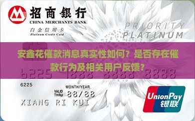 安鑫花催款消息真实性如何？是否存在催款行为及相关用户反馈？
