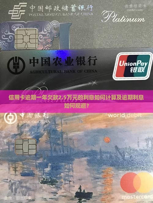 信用卡逾期一年欠款2.5万元的利息如何计算及逾期利息如何规避？