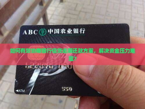 如何有效协商银行信贷逾期还款方案，解决资金压力难题？