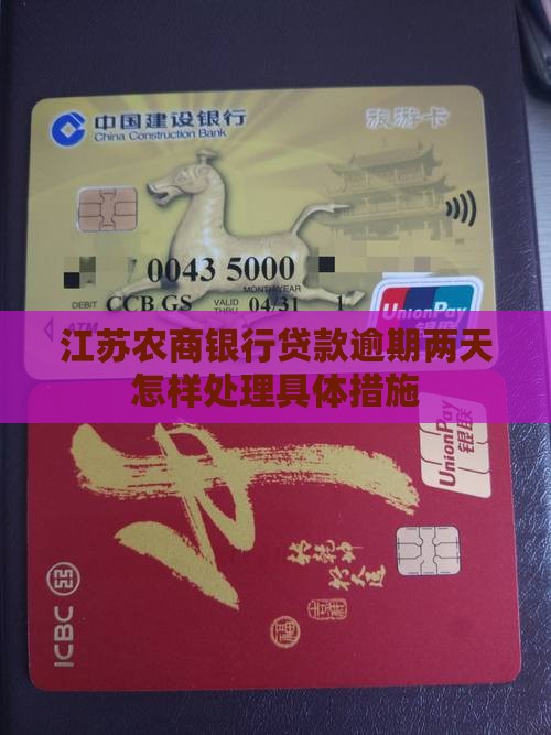 江苏农商银行贷款逾期两天怎样处理具体措施