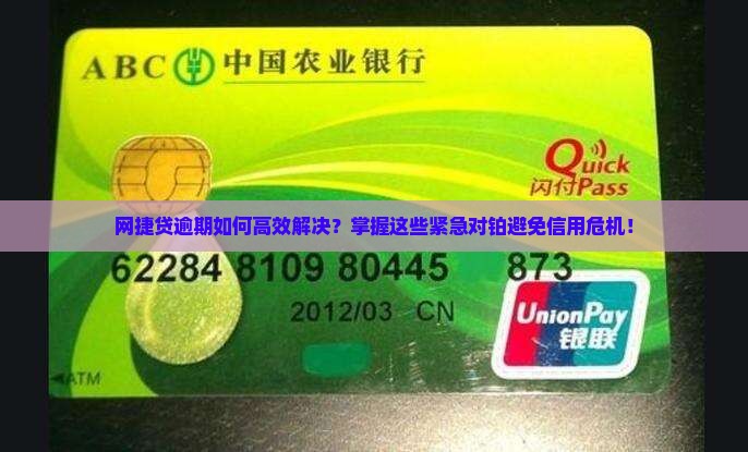 网捷贷逾期如何高效解决？掌握这些紧急对铂避免信用危机！
