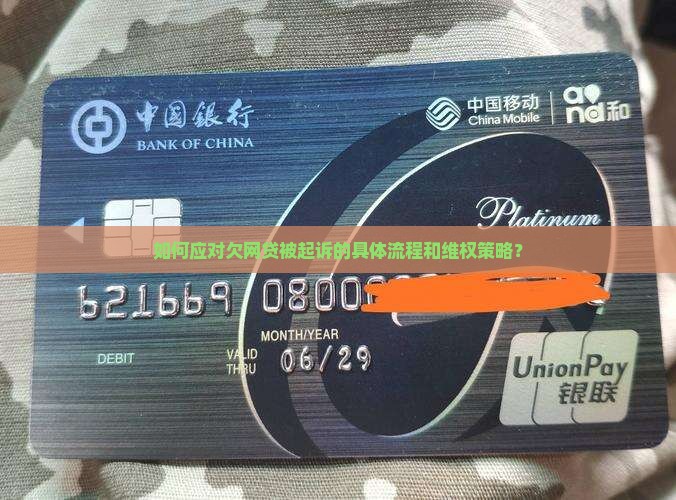 如何应对欠网贷被起诉的具体流程和维权策略？