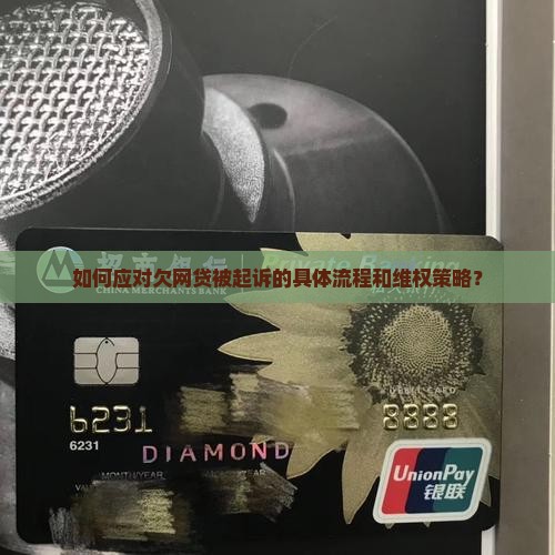 如何应对欠网贷被起诉的具体流程和维权策略？