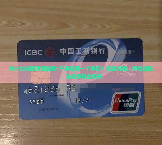 为什么杭银消费金融1千多逾期一个多月？债务协商、停息挂账、法诉新规全解析