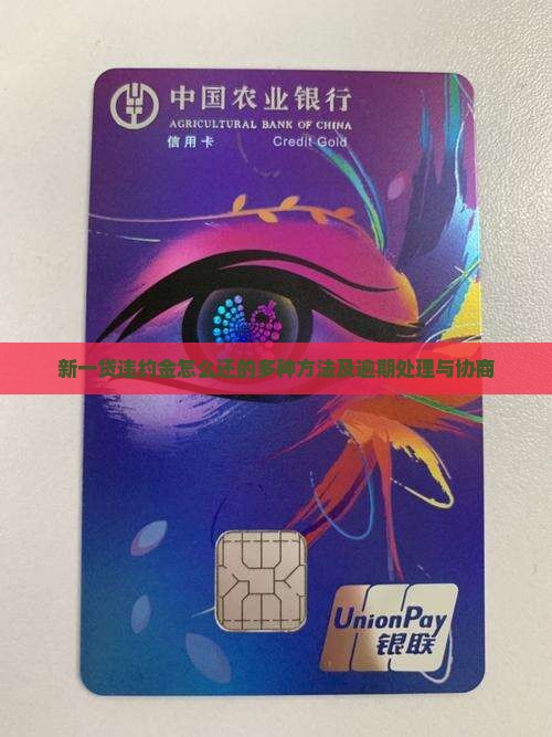 新一贷违约金怎么还的多种方法及逾期处理与协商