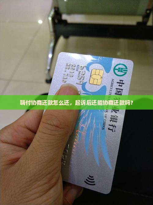 嗨付协商还款怎么还，起诉后还能协商还款吗？