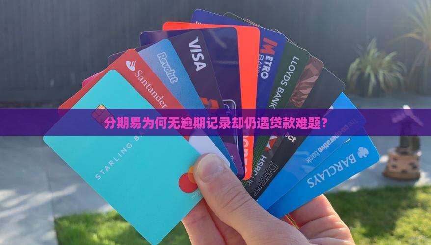 分期易为何无逾期记录却仍遇贷款难题？