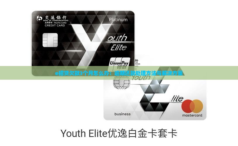 e招贷欠款3个月怎么办：逾期还款处理方法与解决方案