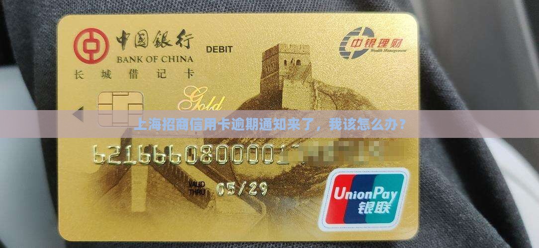 上海招商信用卡逾期通知来了，我该怎么办？