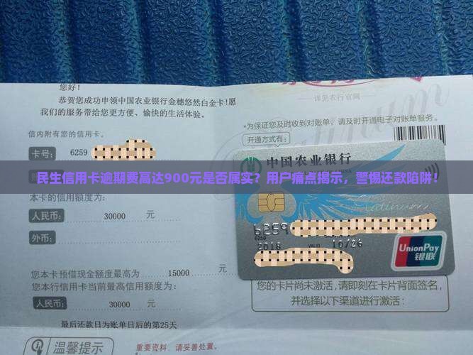 民生信用卡逾期费高达900元是否属实？用户痛点揭示，警惕还款陷阱！