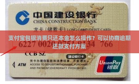 支付宝包银消费只还本金怎么操作？可以协商逾期还款支付方案