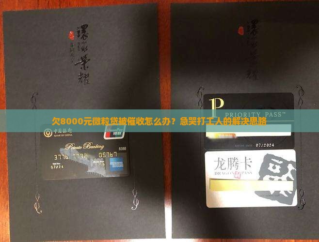 欠8000元微粒贷被催收怎么办？急哭打工人的解决思路