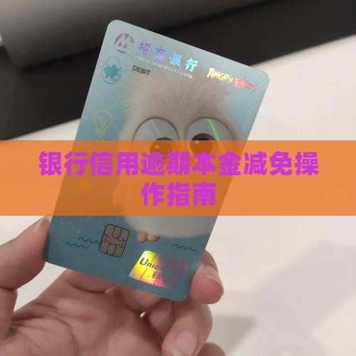 银行信用逾期本金减免操作指南