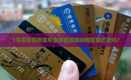 1号买家哭撕京东金条逾期能协商延期还款吗？