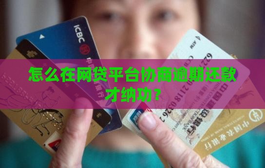 怎么在网贷平台协商逾期还款才纳功？