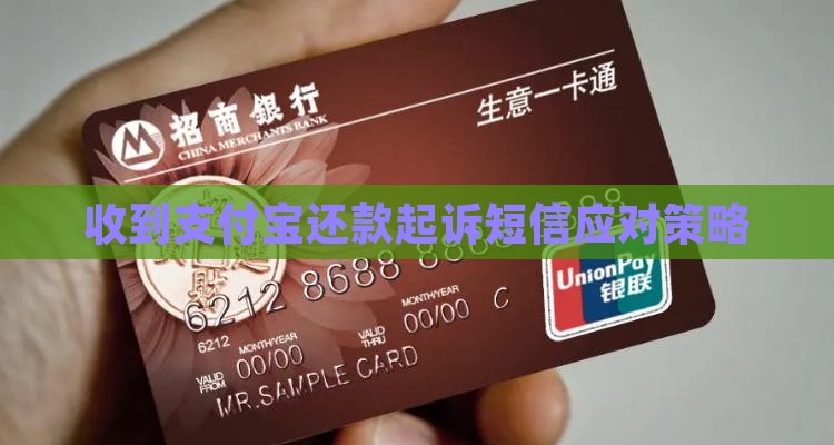 收到支付宝还款起诉短信应对策略
