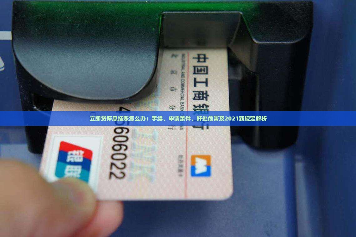 立即贷停息挂账怎么办：手续、申请条件、好处危害及2021新规定解析