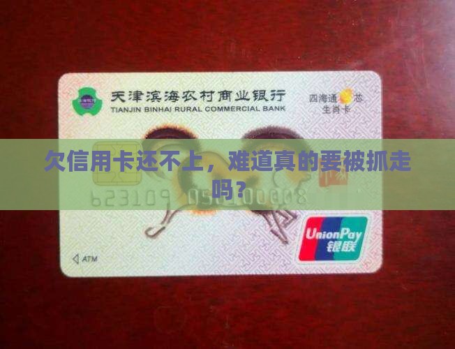 欠信用卡还不上，难道真的要被抓走吗？