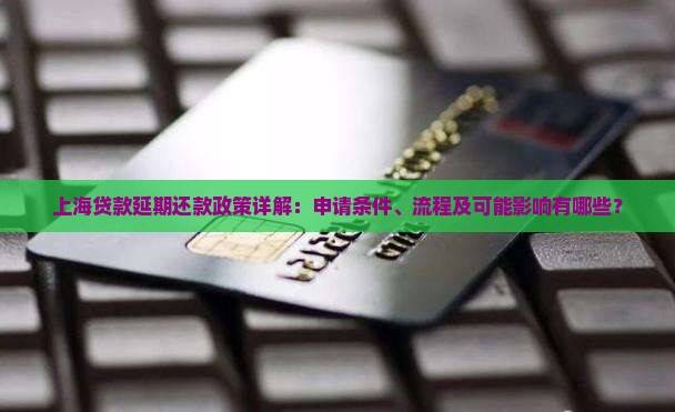上海贷款延期还款政策详解：申请条件、流程及可能影响有哪些？