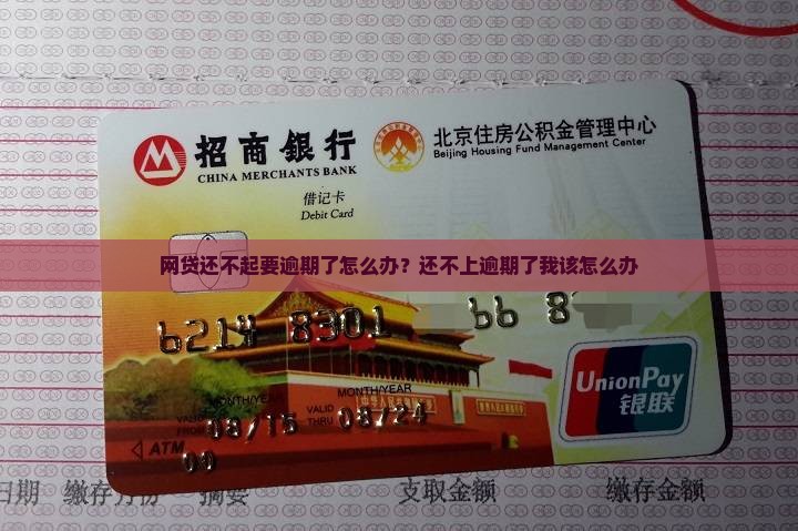 网贷还不起要逾期了怎么办？还不上逾期了我该怎么办