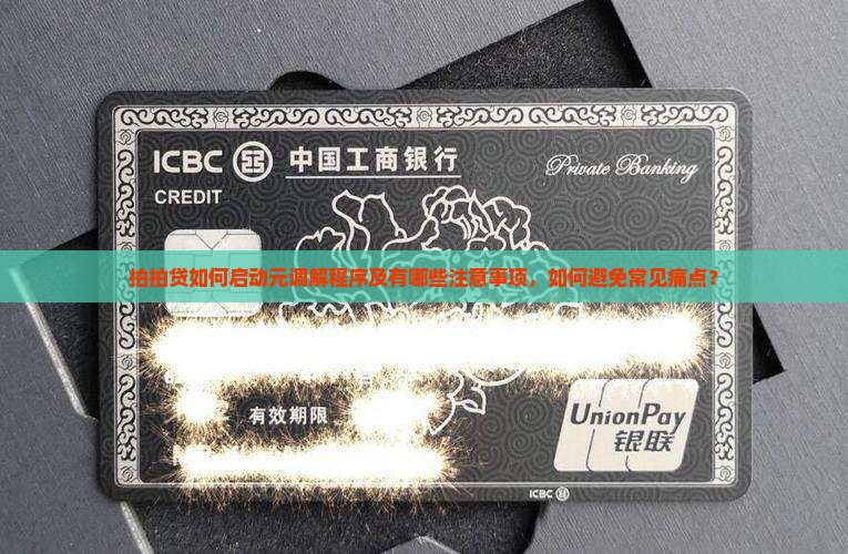 拍拍贷如何启动元调解程序及有哪些注意事项，如何避免常见痛点？