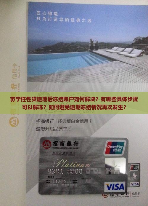 苏宁任性贷逾期后冻结账户如何解决？有哪些具体步骤可以解冻？如何避免逾期冻结情况再次发生？