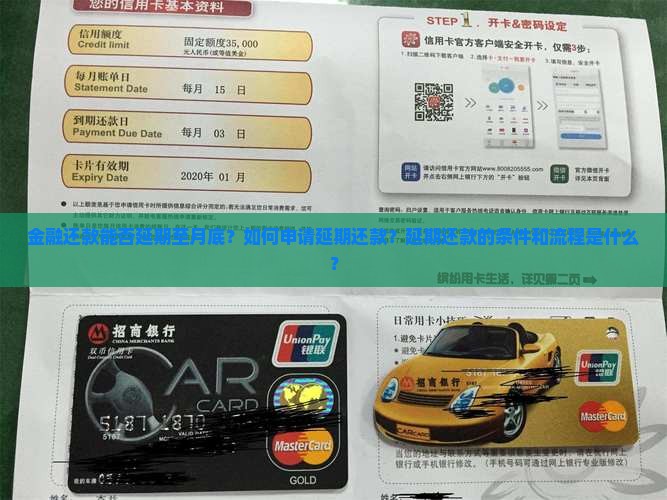 金融还款能否延期至月底？如何申请延期还款？延期还款的条件和流程是什么？