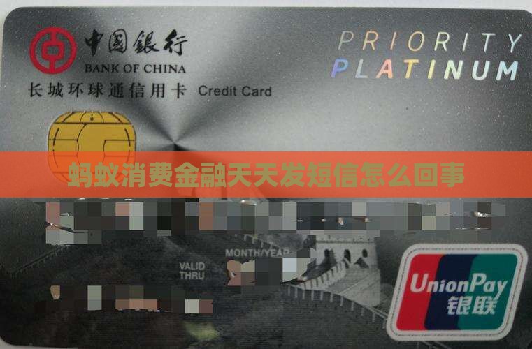 蚂蚁消费金融天天发短信
