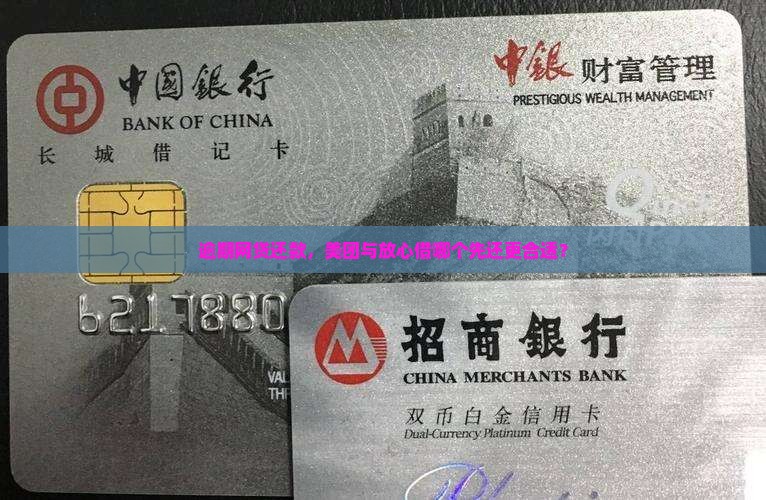 美团和放心借逾期先还哪个更合适