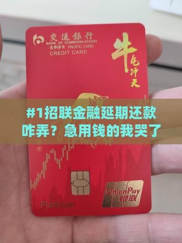 招联金融延期还款流程及条件要求