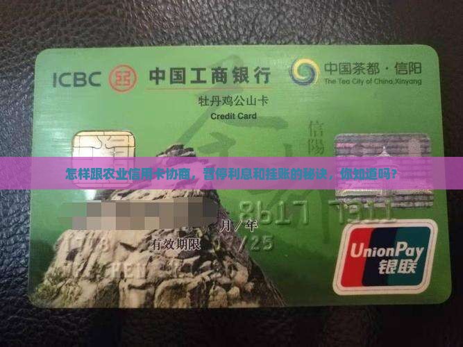 农业信用卡如何协商停息挂账的具体方法有哪些